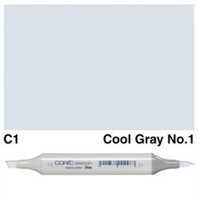 Copic Sketch C-1 Cool Gray No.1 Marker Kalem