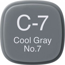 Copic Sketch C-7 Cool Gray No.7 Marker Kalem
