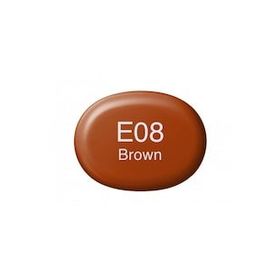 Copic Sketch E08 Brown Marker Kalem