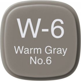 Copic W-6 Warm Gray No.6 Markör Kalem