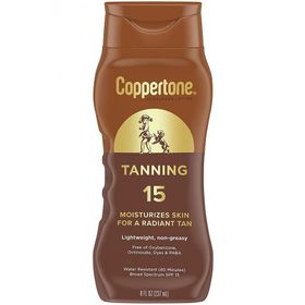 Coppertone SPF15 237 ml Bronzlaştırıcı Güneş Koruyucu Losyon