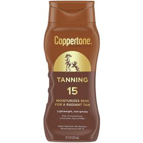 Coppertone SPF15 237 ml Bronzlaştırıcı Güneş Koruyucu Losyon
