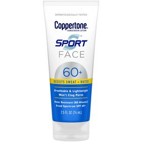 Coppertone Sport Face SPF 60+ 74 ml Yüz Güneş Kremi