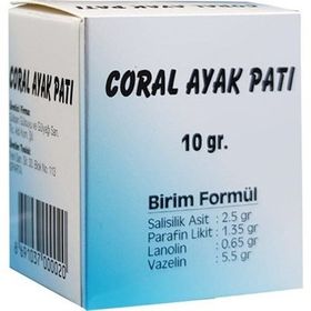 Coral 10 gr Ayak Patı