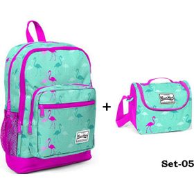 Coral High 05 Çanta ve Beslenme Çantası Seti