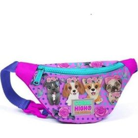Coral High 11502 Kids Pembe Köpek Desenli Bel Çantası