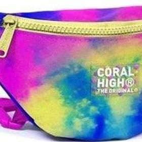 Coral High 11509 Kids Renkli Batik Desenli Bel Çantası