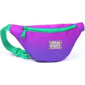 Coral High 11514 Kids Pembe Mor Renk Geçişli Bel Çantası