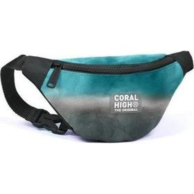 Coral High 11520 Kids Turkuaz Gri Batik Bel Çantası
