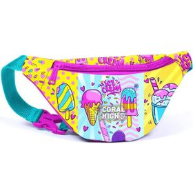 Coral High 11521 Kids Mixed Dondurma Desenli Bel Çantası