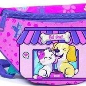 Coral High 11522 Kids Kedi Köpek Desenli Bel Çantası
