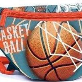 Coral High 11527 Kids Nefti Turuncu Basketbol Desenli Bel Çantası