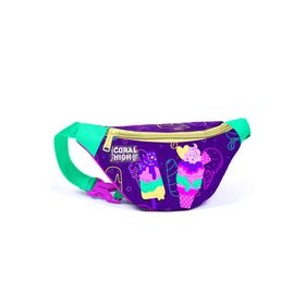 Coral High 11531 Kids Mor Pembe Dondurma Desenli Bel Çantası
