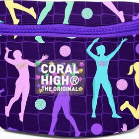 Coral High 11544 Mor Voleybol Desenli Bel Çantası