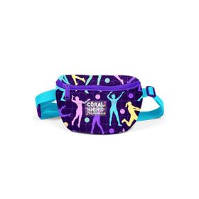 Coral High 11544 Mor Voleybol Desenli Bel Çantası