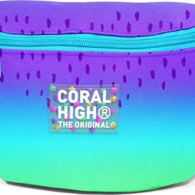 Coral High 11545 Mor Lila Renk Geçişli Bel Çantası