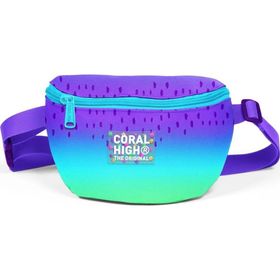 Coral High 11545 Mor Lila Renk Geçişli Bel Çantası