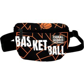 Coral High 11547 Turuncu Siyah Basketbol Bel Çantası