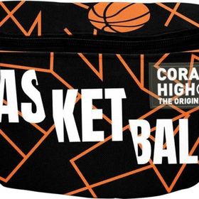 Coral High 11547 Turuncu Siyah Basketbol Bel Çantası