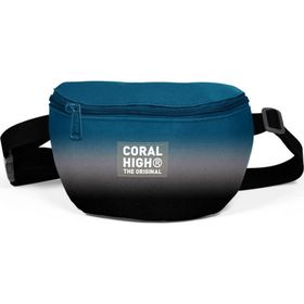 Coral High 11550 Nefti Gri Renk Geçişli Bel Çantası