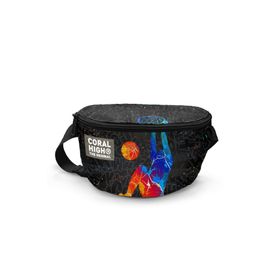 Coral High 11551 Gri Basketbol Desenli Bel Çantası