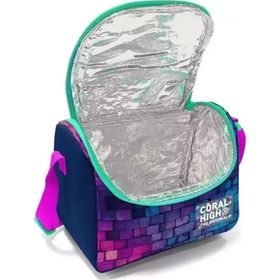 Coral High 11769 Kids Pembe Lacivert Grafiti Yazılı Thermo Beslenme Çantası