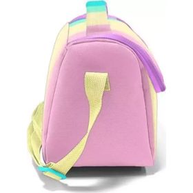 Coral High 11770 Renkli Çizgili Desenli Thermo Beslenme Çantası