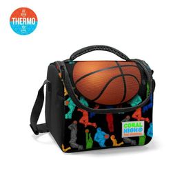 Coral High 11809 KB03.1 Kids Siyah Basketbol Toplu Thermo Beslenme Çantası