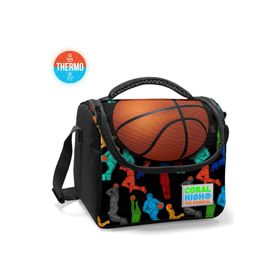 Coral High 11809 KB03.1 Kids Siyah Basketbol Toplu Thermo Beslenme Çantası