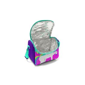 Coral High 11835 Kids Su Yeşili Pembe Flamingo Desenli Thermo Beslenme Çantası