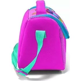 Coral High 11838 Kedi Desenli Pembe Beslenme Çantası