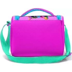 Coral High 11838 Kedi Desenli Pembe Beslenme Çantası