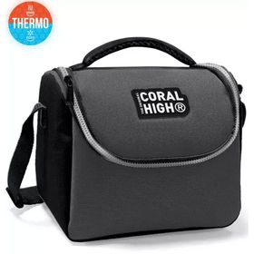 Coral High 11841 Kids Koyu Gri Siyah Thermo Beslenme Çantası
