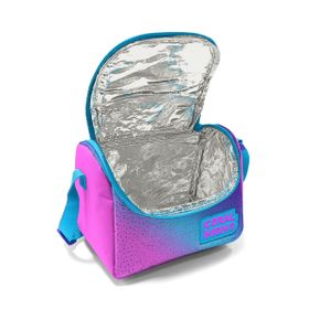 Coral High 11870 Kids Açık Pembe Mavi Kaplumbağa Desenli Thermo Beslenme Çantası
