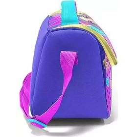 Coral High 11871 Kids Lavanta Turkuaz Kulaklıklı Kız Desenli Thermo Beslenme Çantası