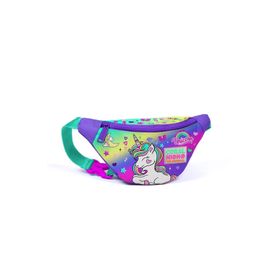 Coral High 12601 Kids Lavanta Su Yeşili Unicorn Desenli Bel Çantası