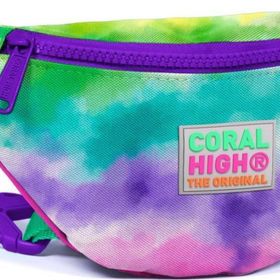 Coral High 12611 Kids Renkli Batik Desenli Bel Çantası