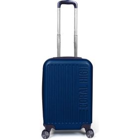 Coral High 16406 ABS Lacivert Küçük Boy Valiz