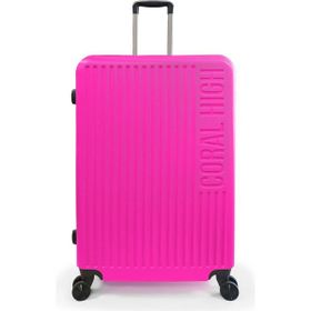 Coral High 16418 Pembe Büyük Boy ABS Valiz