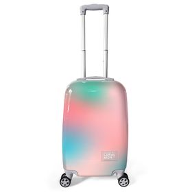 Coral High 16531 50 cm Renkli Desenli Kabin Boy Valiz