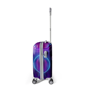 Coral High 16532 50 cm Renkli Desenli Kabin Boy Valiz