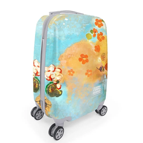 Coral High 16537 50 cm Renkli Desenli Kabin Boy Valiz