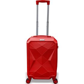 Coral High 16621 Diamond Abs Küçük Boy Kırmızı Valiz
