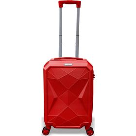 Coral High 16621 Diamond Abs Küçük Boy Kırmızı Valiz