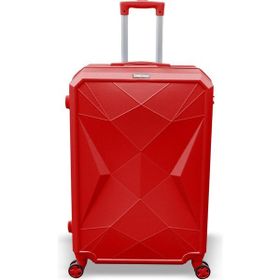 Coral High 16623 Diamond Kırmızı Büyük Boy Valiz