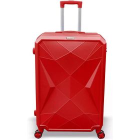 Coral High 16623 Diamond Kırmızı Büyük Boy Valiz