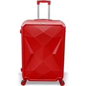 Coral High 16623 Diamond Kırmızı Büyük Boy Valiz