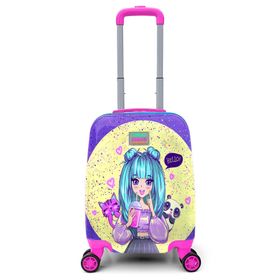 Coral High 16705 VK06 Mor Pembe Çocuk Valizi