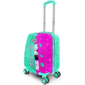 Coral High 16725 Pembe Su Yeşili Çocuk Valizi