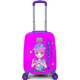 Coral High 16727 Mor Pembe Çocuk Valizi